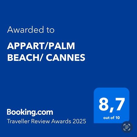 Appart/Palm Beach/ Cannes Exterior foto